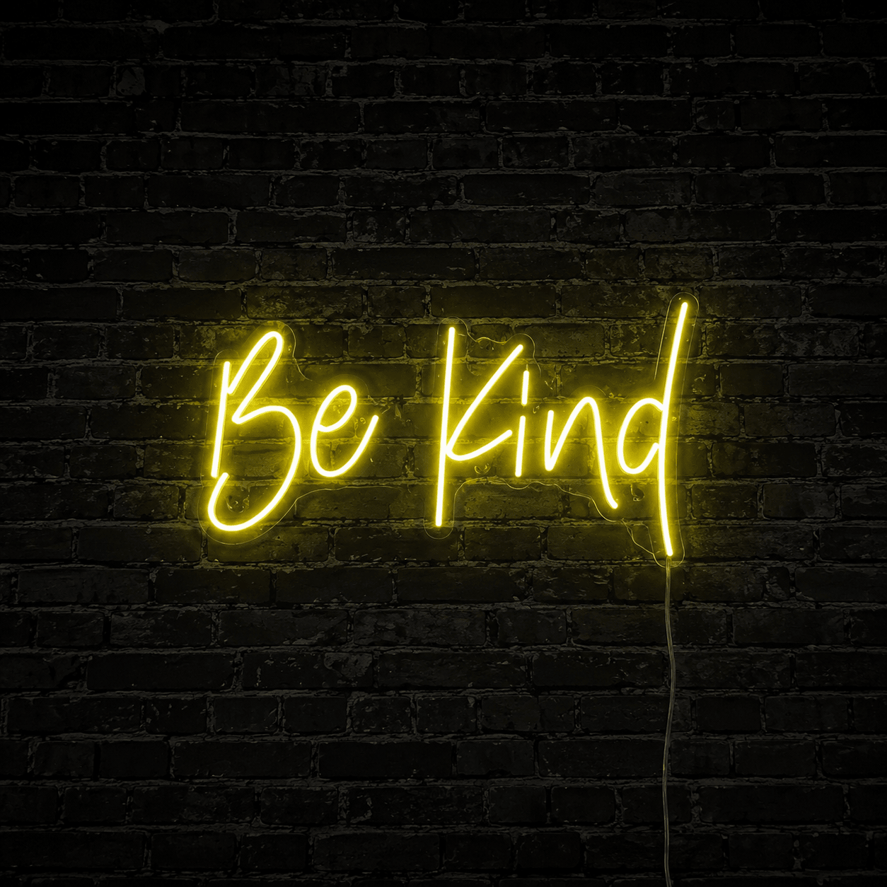 Be Kind LED Neon Sign Bedroom Decor Wall Neon Sign - Shineneon
