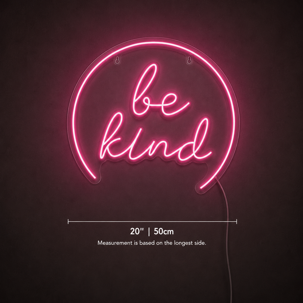 Be Kind LED Neon Sign Home Decor - 04 Size Image