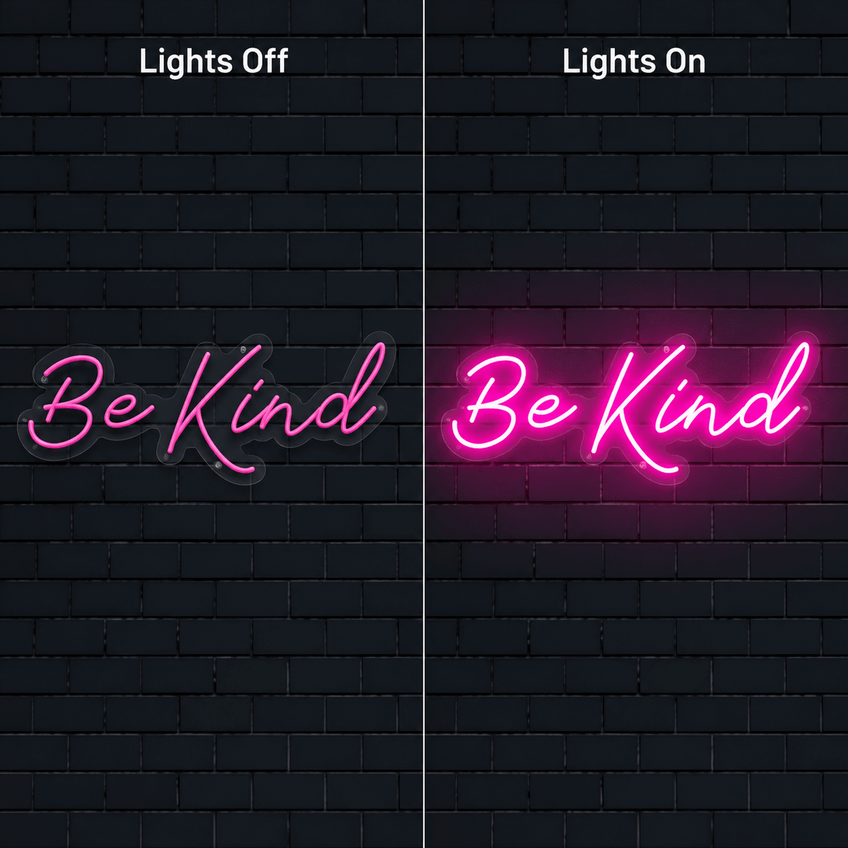Be Kind LED Neon Sign Home Wall Art - Shineneon