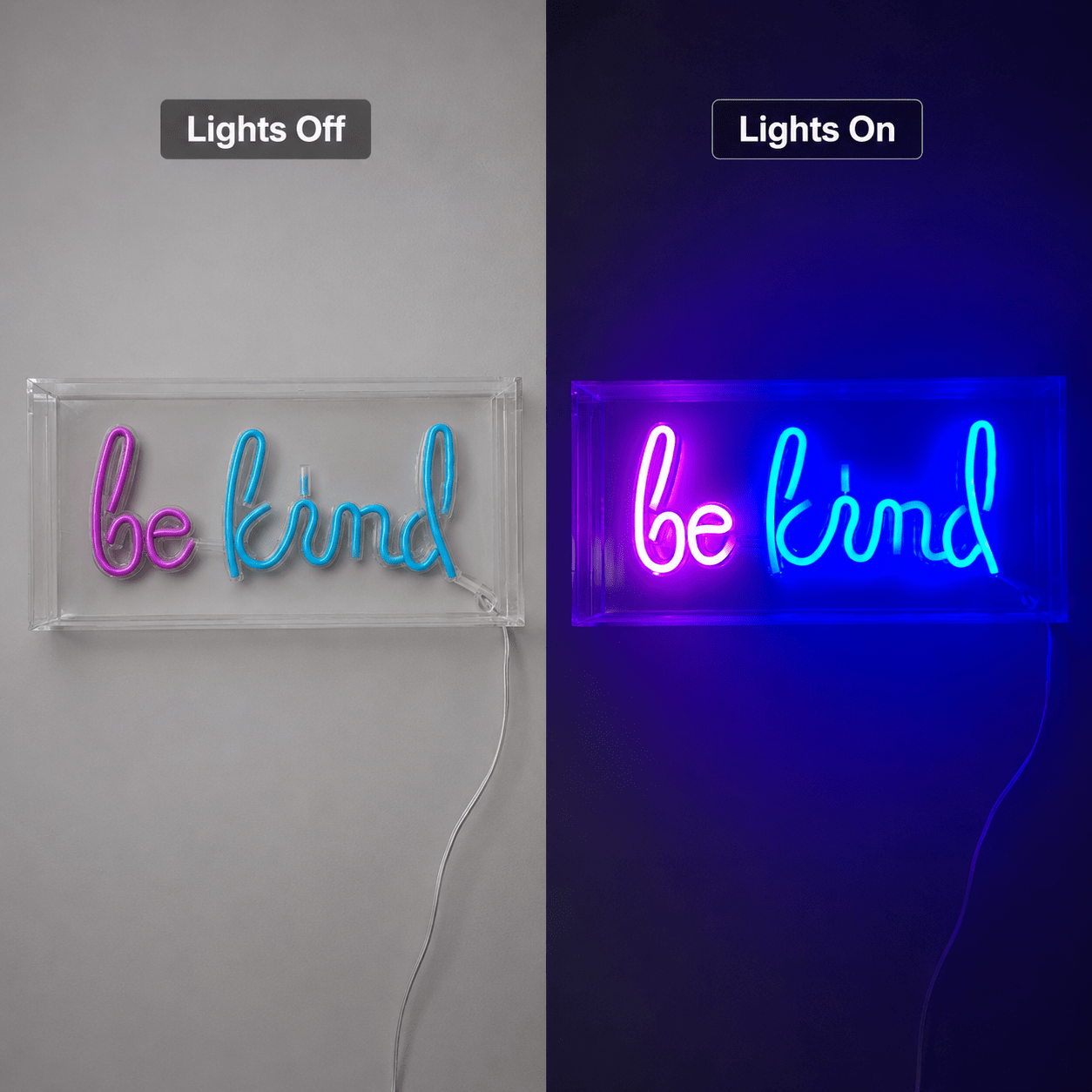 Be Kind LED Neon Sign Wall Neon Sign - Shineneon