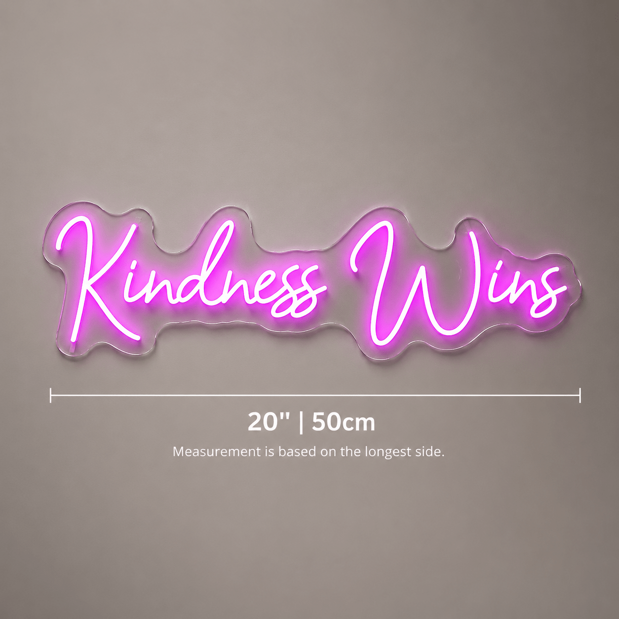 Be Kind Living Room Wall Light LED Neon Sign - Shineneon