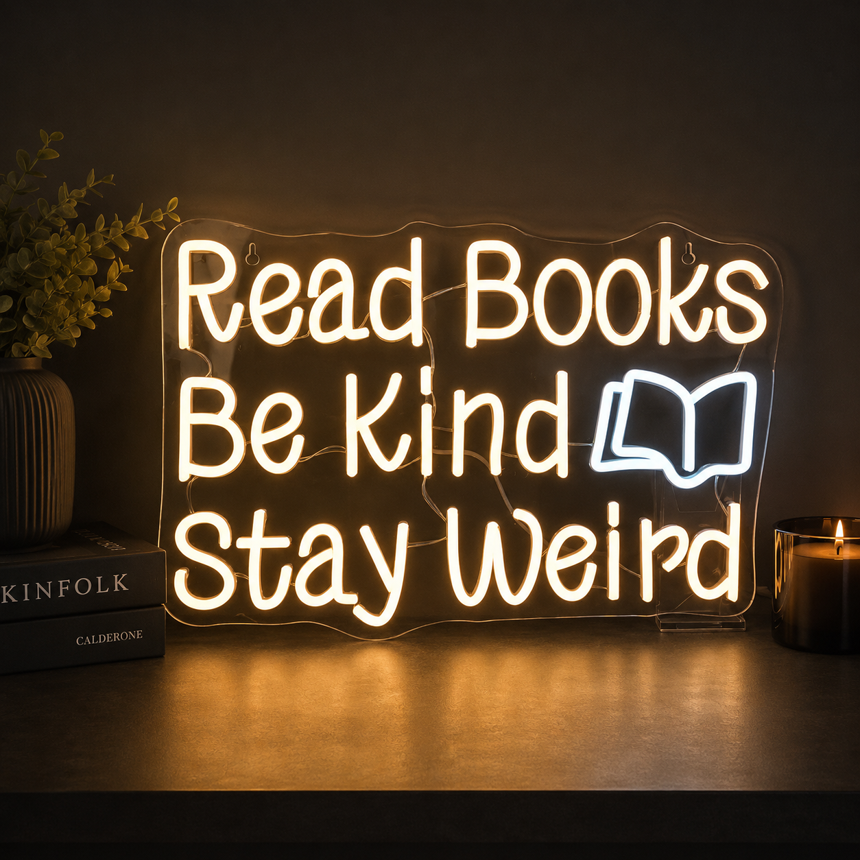 Be Kind Minimal Wall Decor LED Neon Sign - 02 High-Converting Product Image