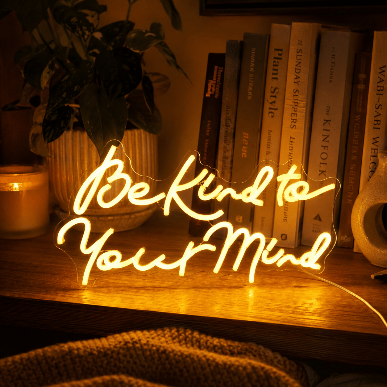 Be Kind To Your Mind LED Neon Sign - Shineneon