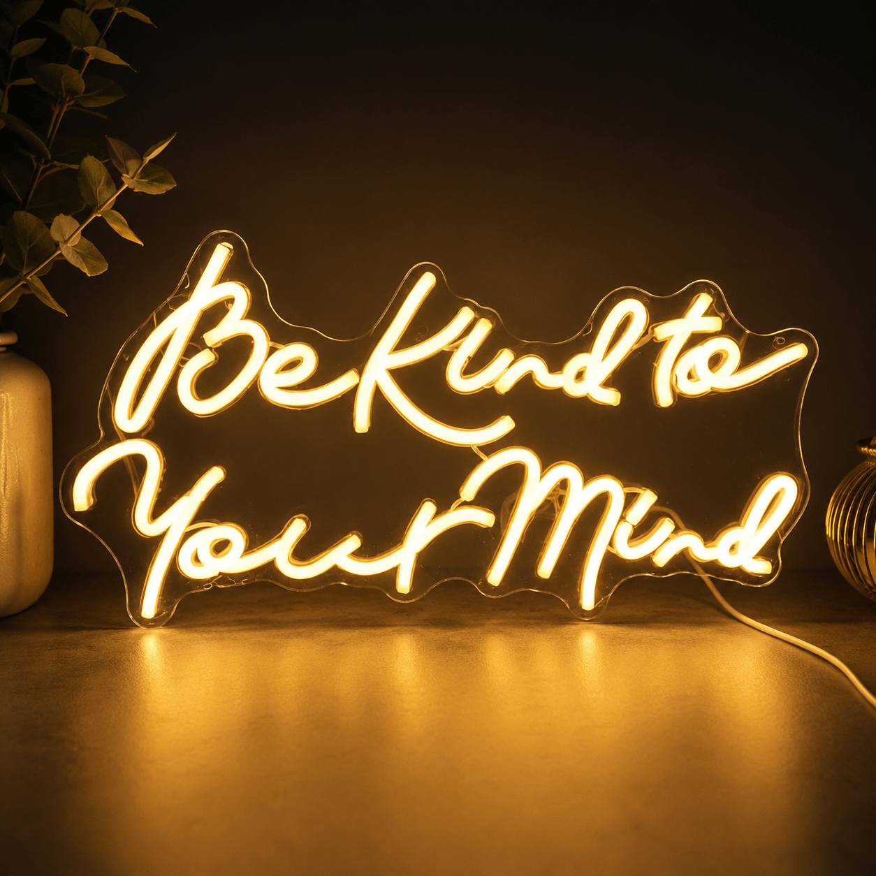 Be Kind To Your Mind LED Neon Sign - Shineneon
