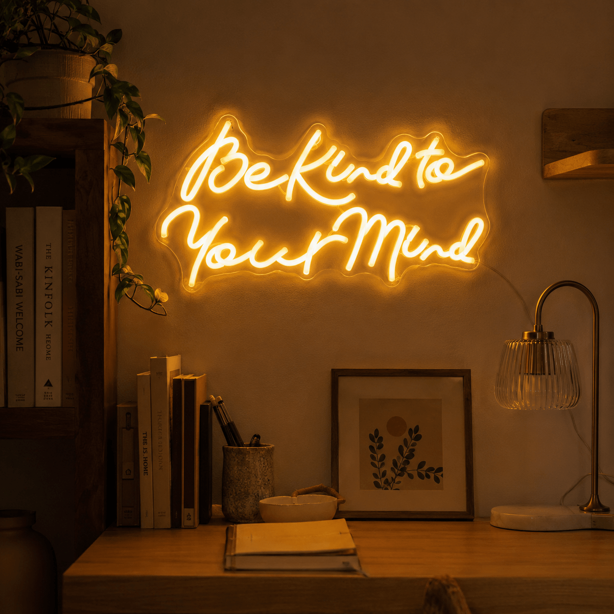 Be Kind To Your Mind LED Neon Sign Wall Neon Sign - Shineneon