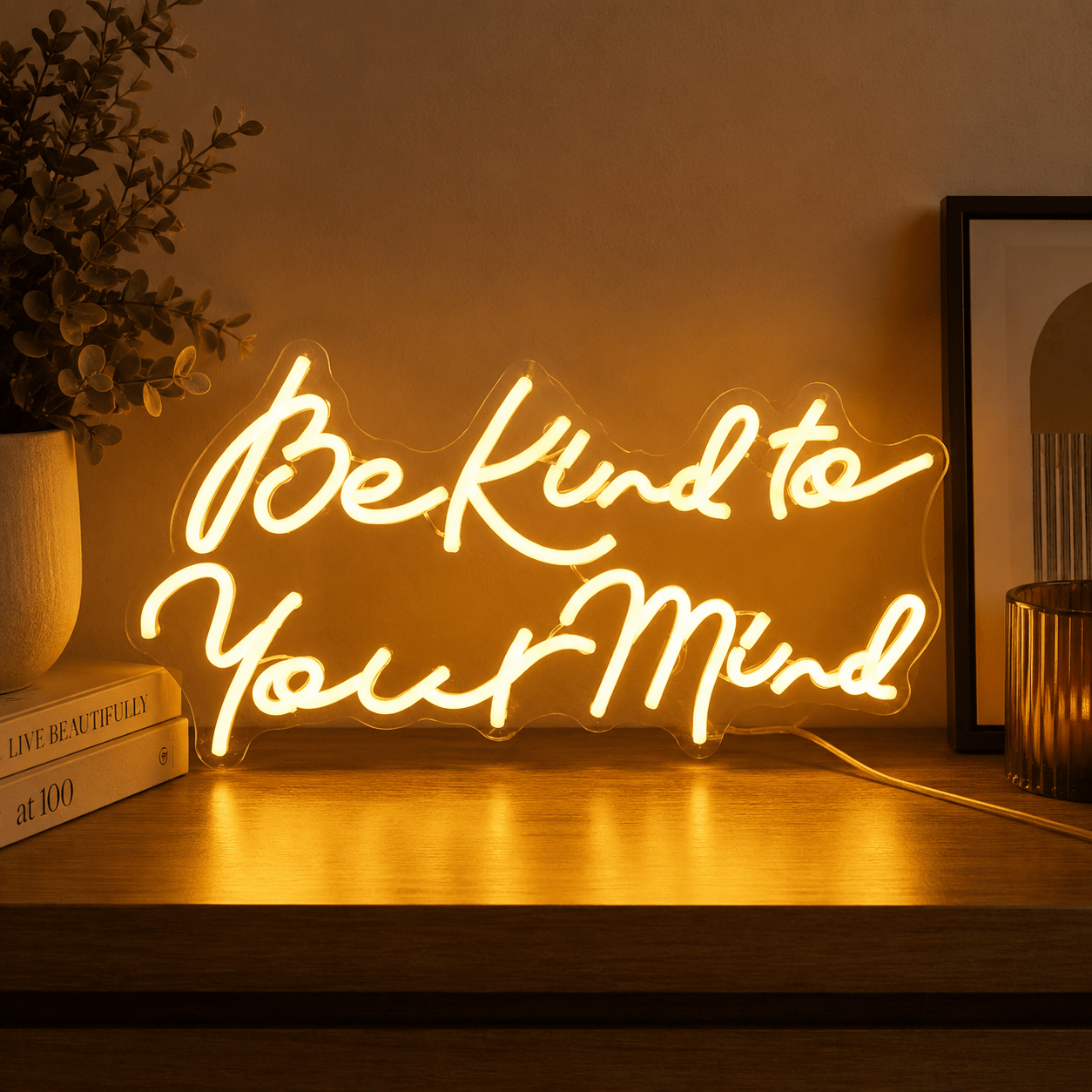 Be Kind To Your Mind LED Neon Sign Wall Neon Sign - Shineneon