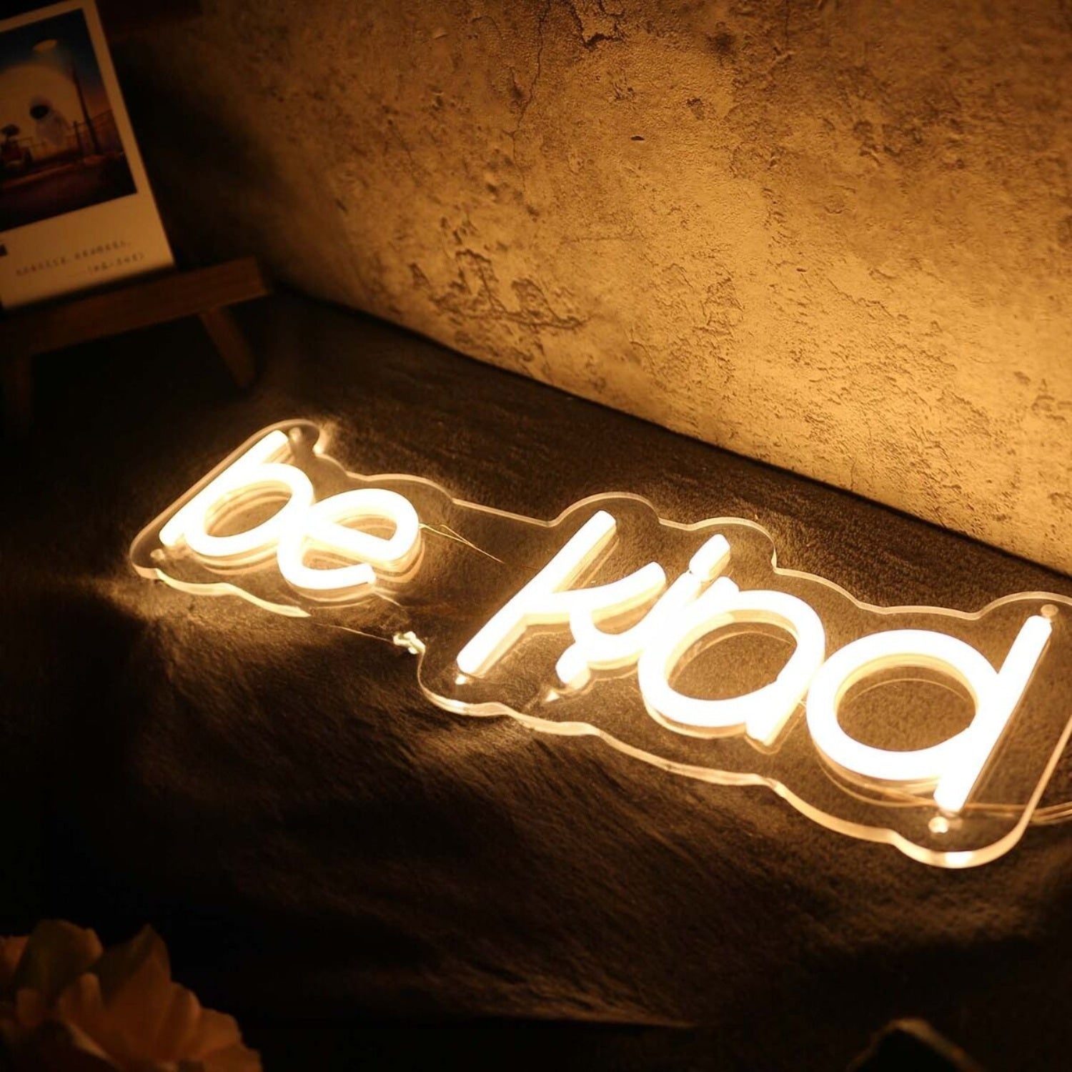 Be Kind Yellow Led Neon Sign - Shineneon