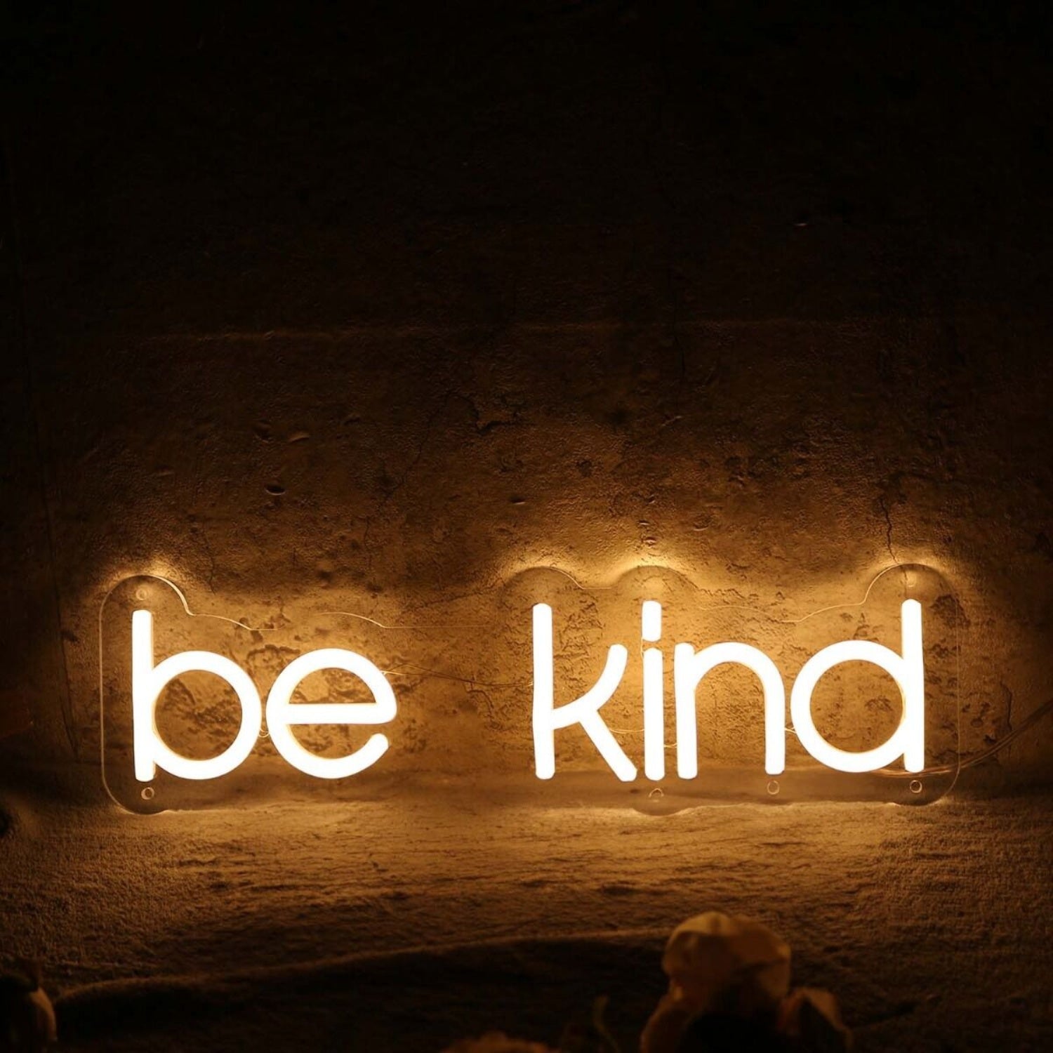 Be Kind Yellow Led Neon Sign - Shineneon