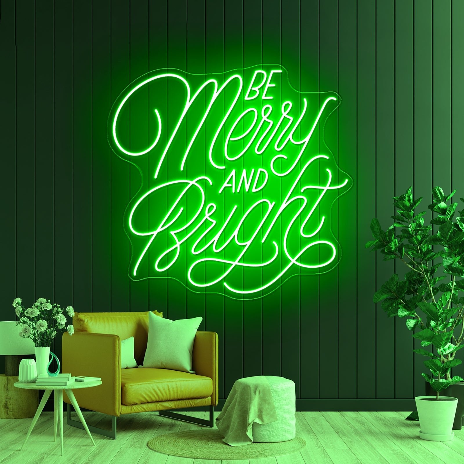 Be Merry And Christmas Led Neon Signs - Shineneon