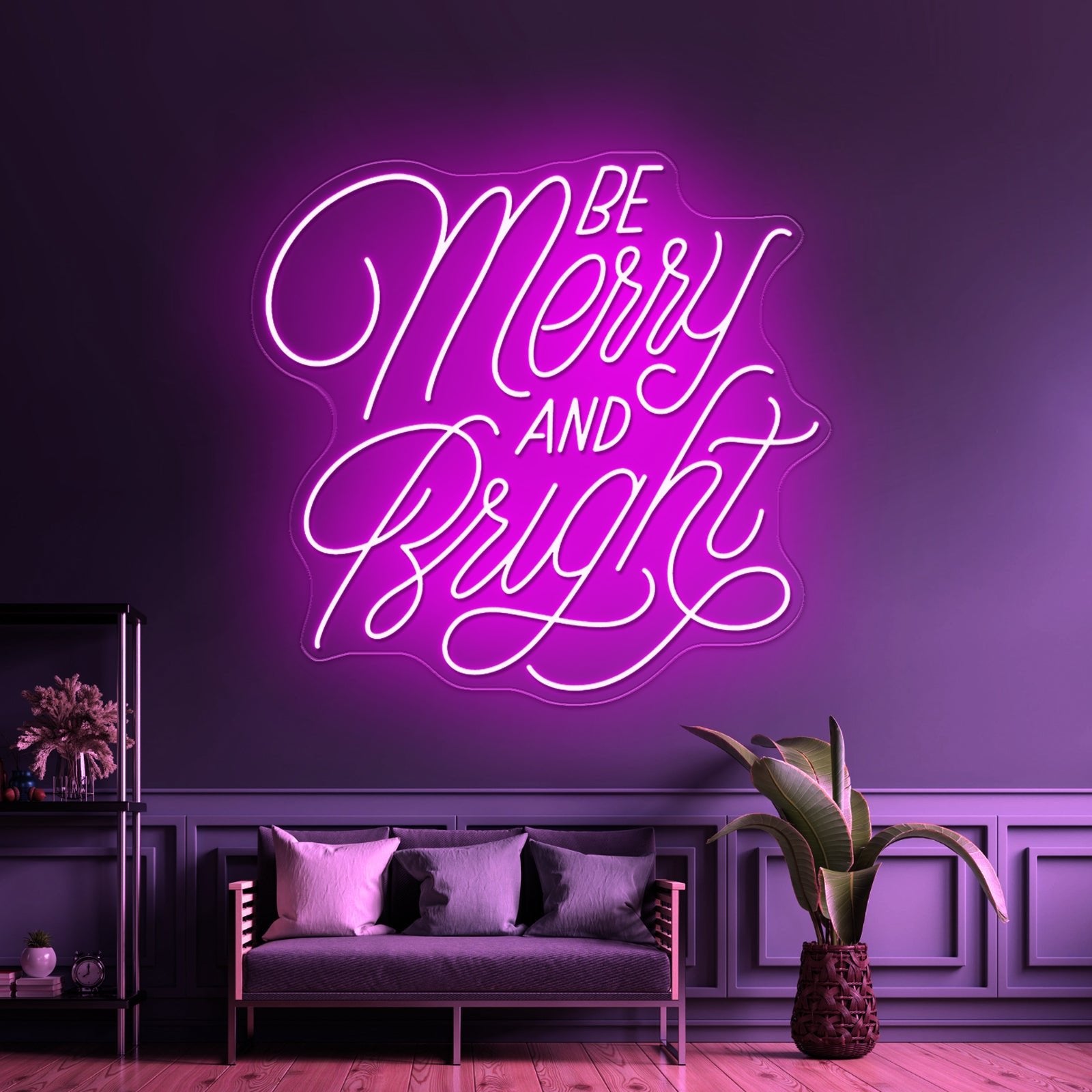 Be Merry And Christmas Led Neon Signs - Shineneon