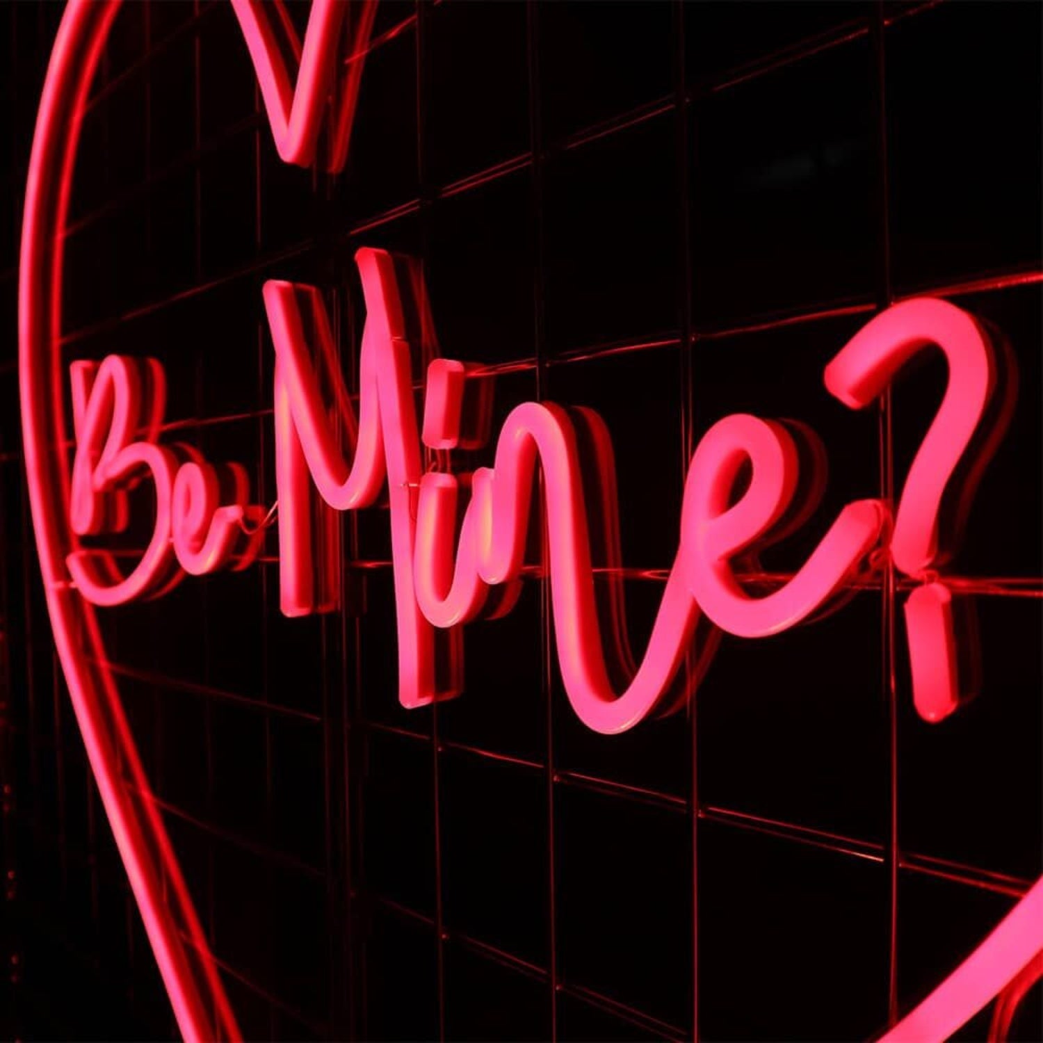 Be Mine Heart Led Neon Sign | Shineneon