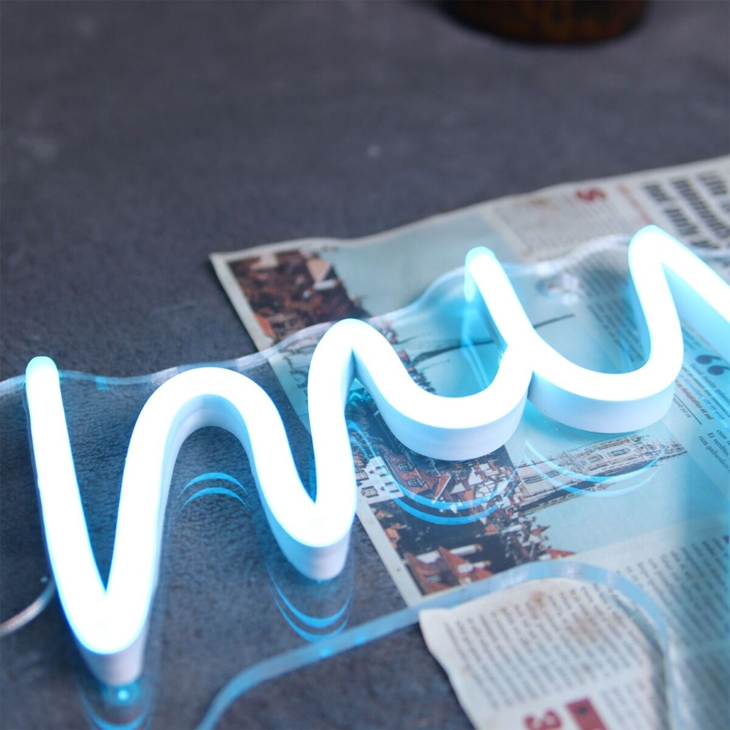 Be My Blue Led Neon Sign - Shineneon