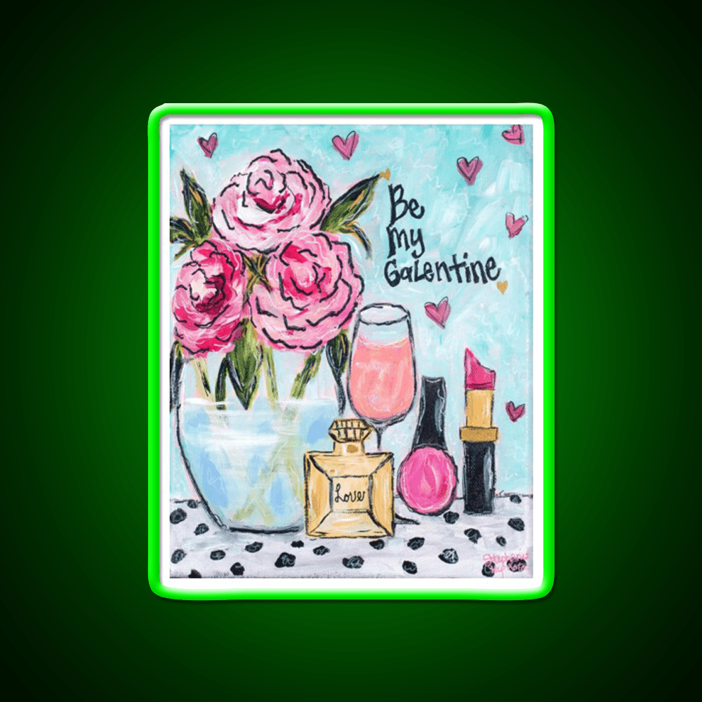 Be My Galentine Nail Salon Led Neon Sign Rgb Color - Shineneon