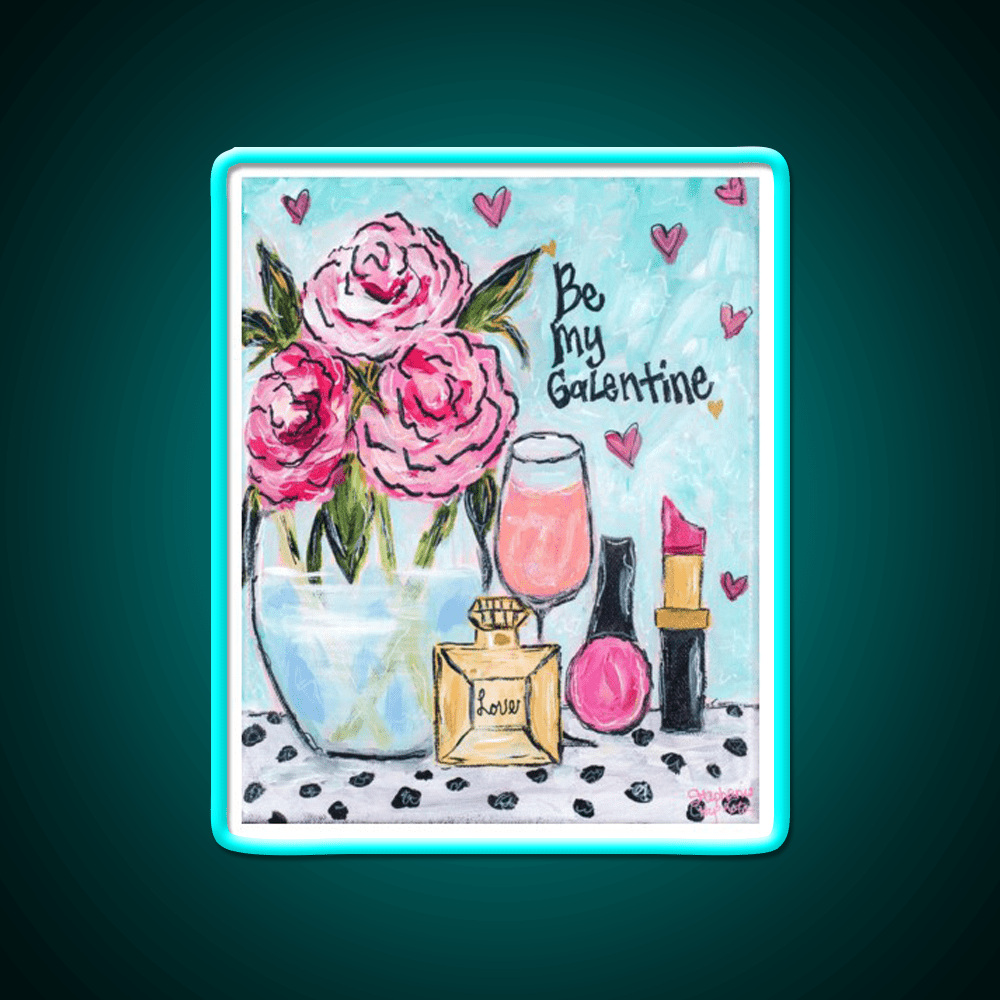 Be My Galentine Nail Salon Led Neon Sign Rgb Color - Shineneon