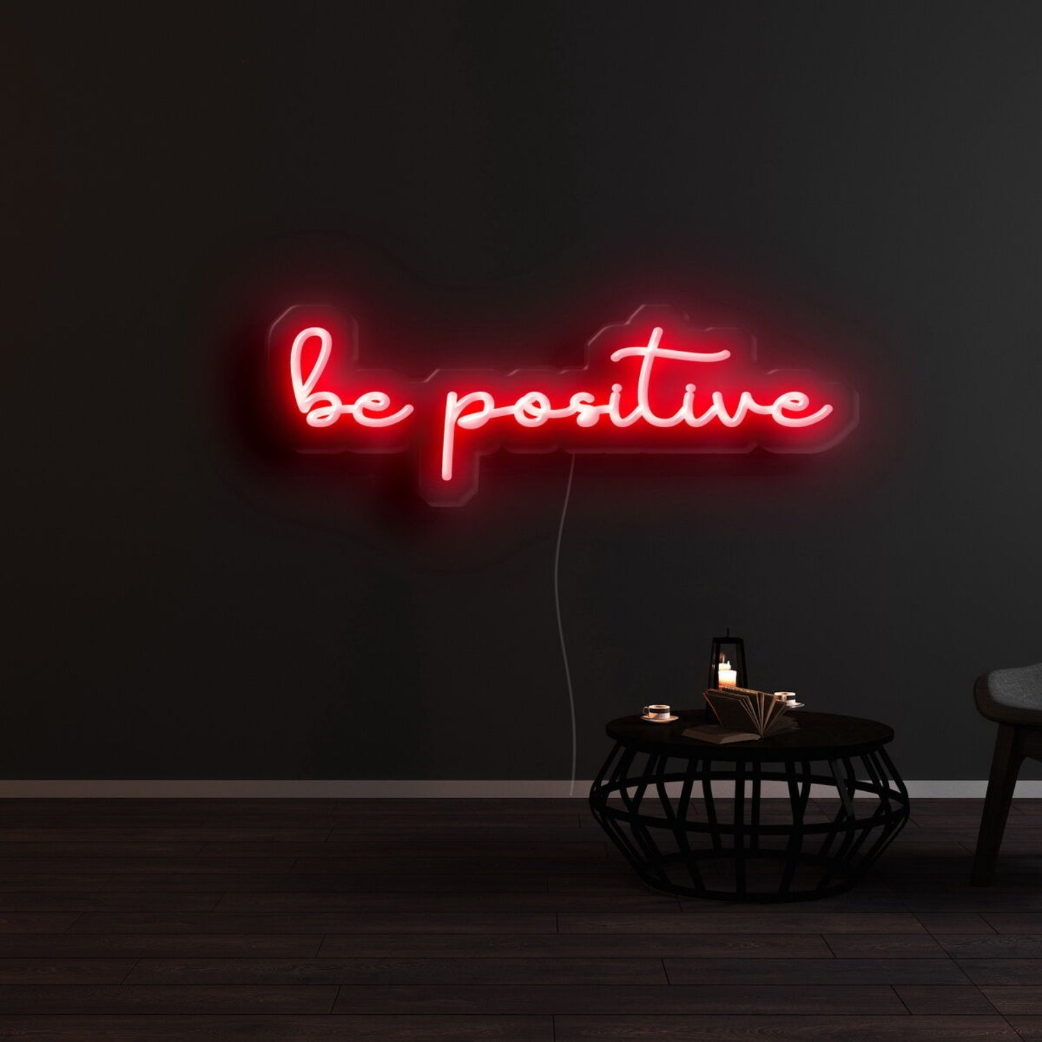 Be Positive Led Neon Sign - Shineneon
