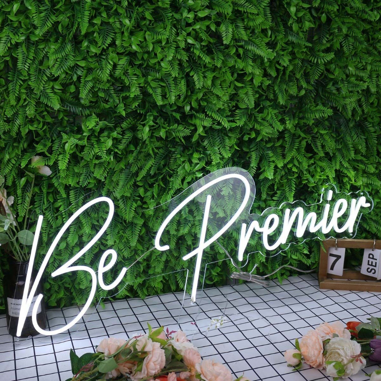 Be Premier White Led Neon Sign - Shineneon