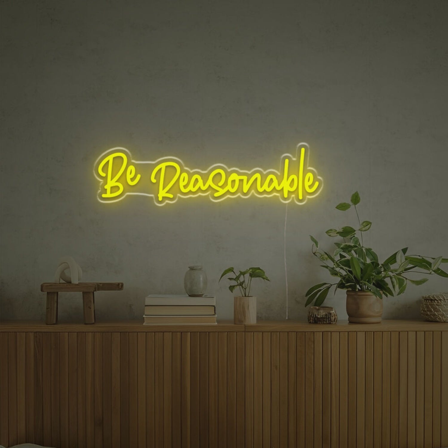 Be Reasonable Led Custom Led Neon Sign - Shineneon
