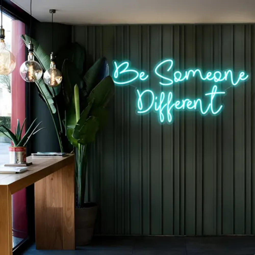 Be Someone Different Led Neon Sign | Shineneon