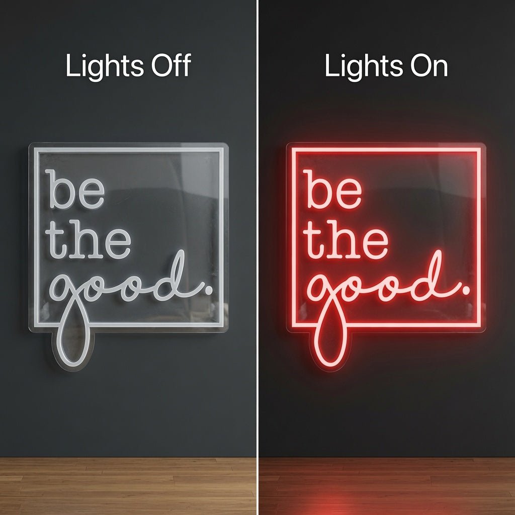 Be The Good LED Neon Sign Wall Decor - Shineneon