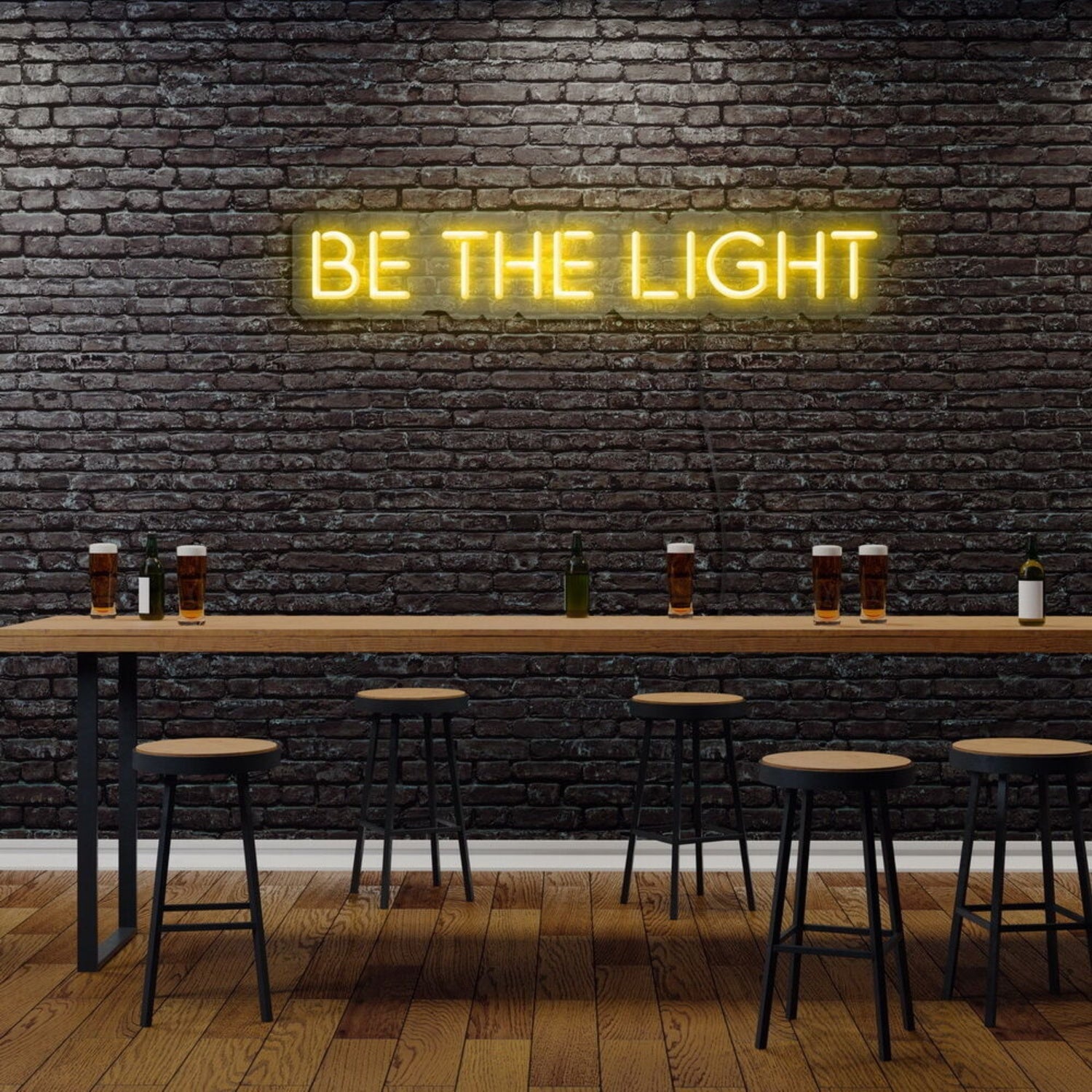 Be The Light Led Neon Sign - Shineneon