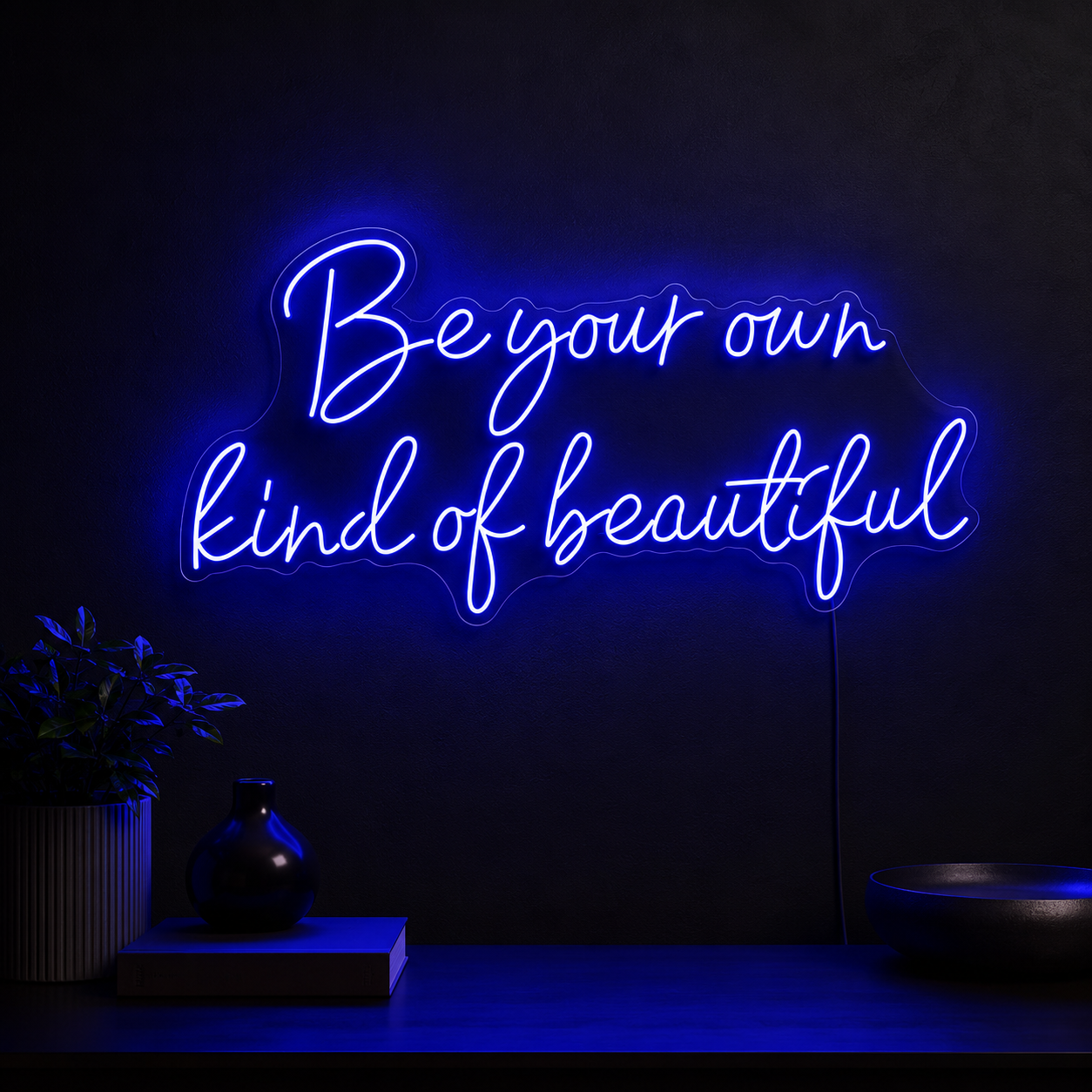 Be Your Own Kind Of Beautiful LED Neon Sign Home Decor - 02 High-Converting Product Image