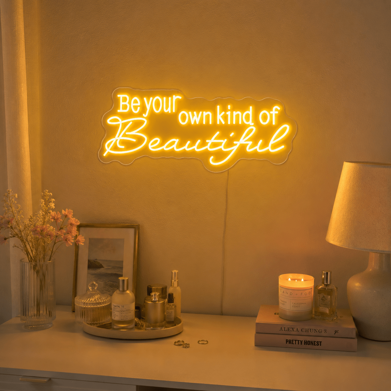 Be Your Own Kind Of Beautiful LED Neon Sign Home Wall Art - Shineneon