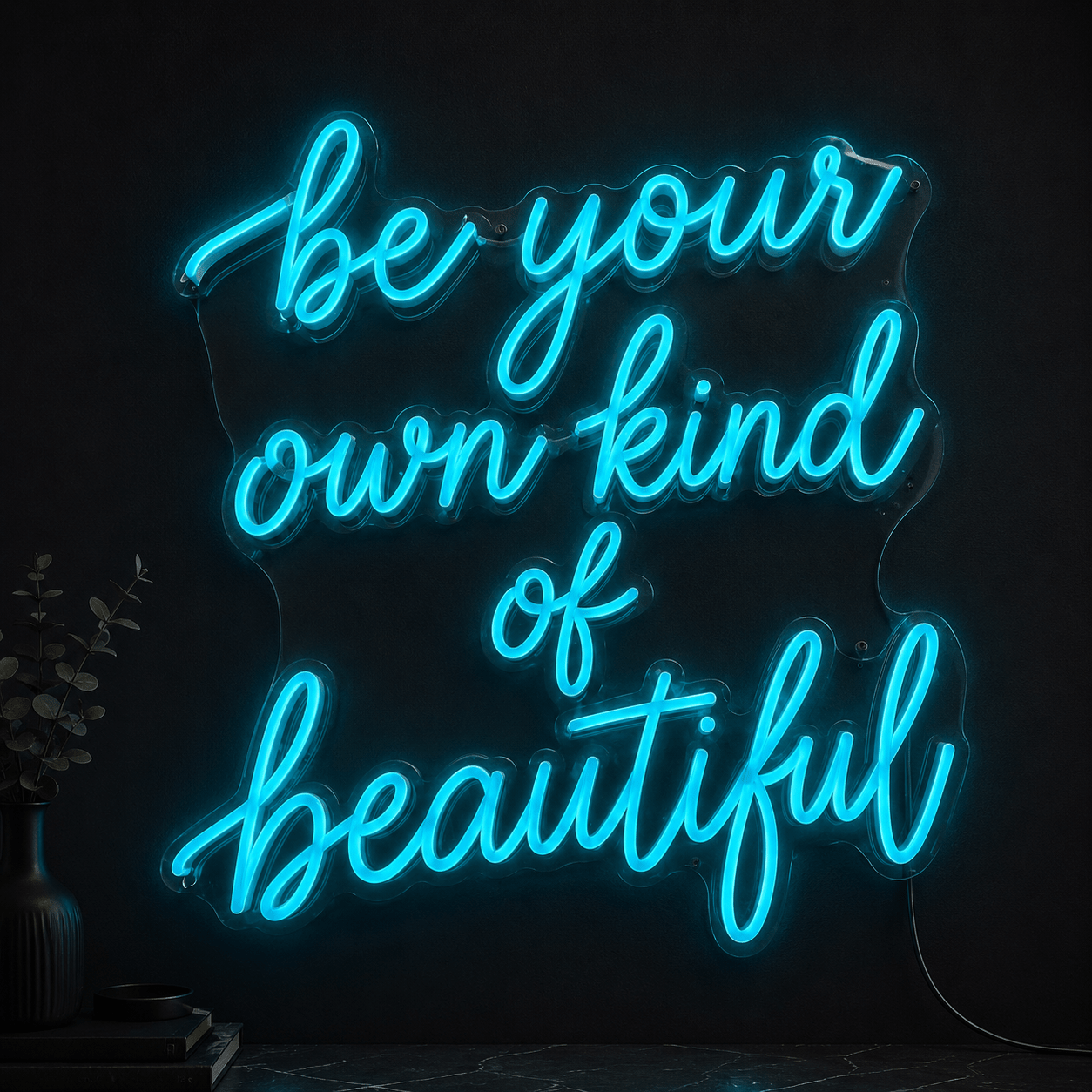 Be Your Own Kind Of Beautiful LED Neon Sign Home Wall Art Wall Neon Sign - Shineneon