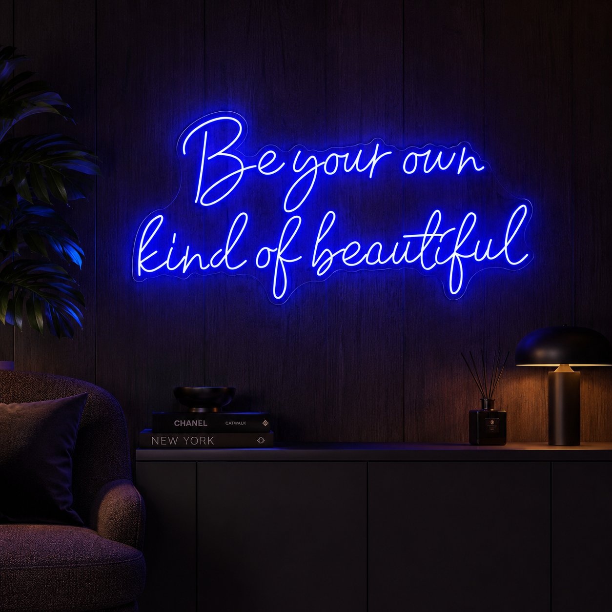 Be Your Own Kind Of Beautiful LED Neon Sign Wall Decor - 02 High-Converting Product Image