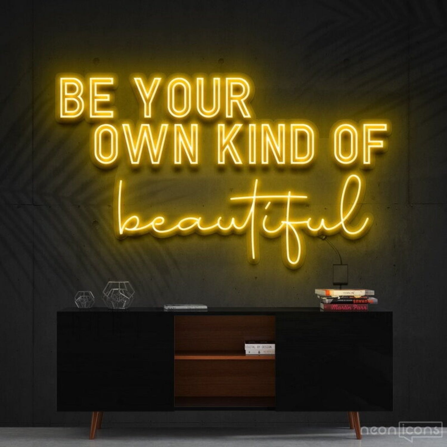 Be Your Own Kind Of Beautiful Neon Sign For Inspirational Spaces | Shineneon