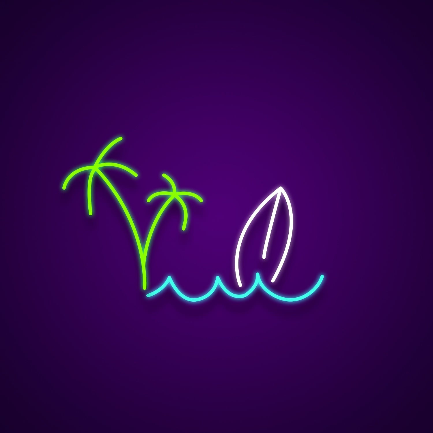 Beach Neon Light Custom Neon Led Sign | Shineneon
