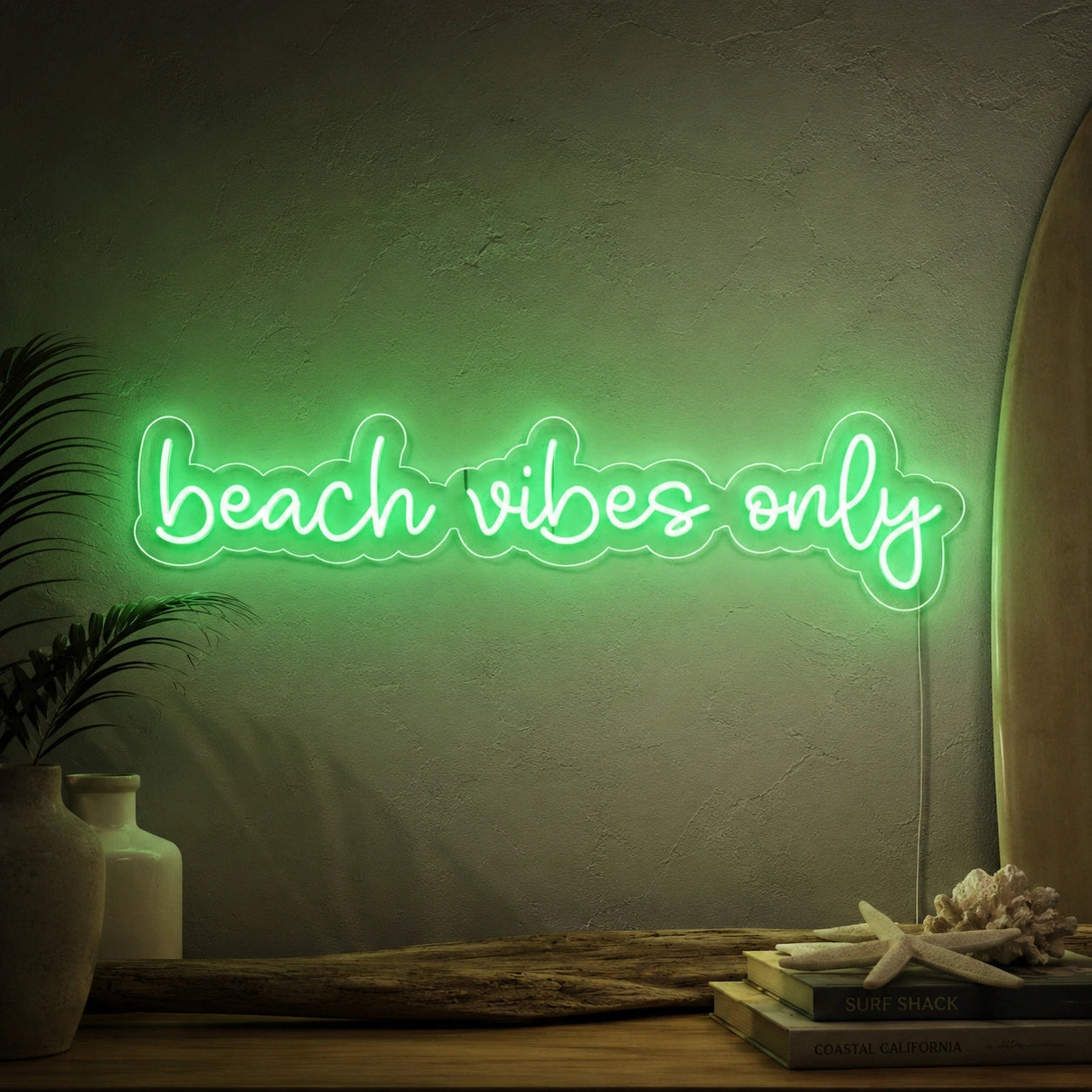 Beach Vibes Only Neon Sign LED Neon Sign high-converting product image