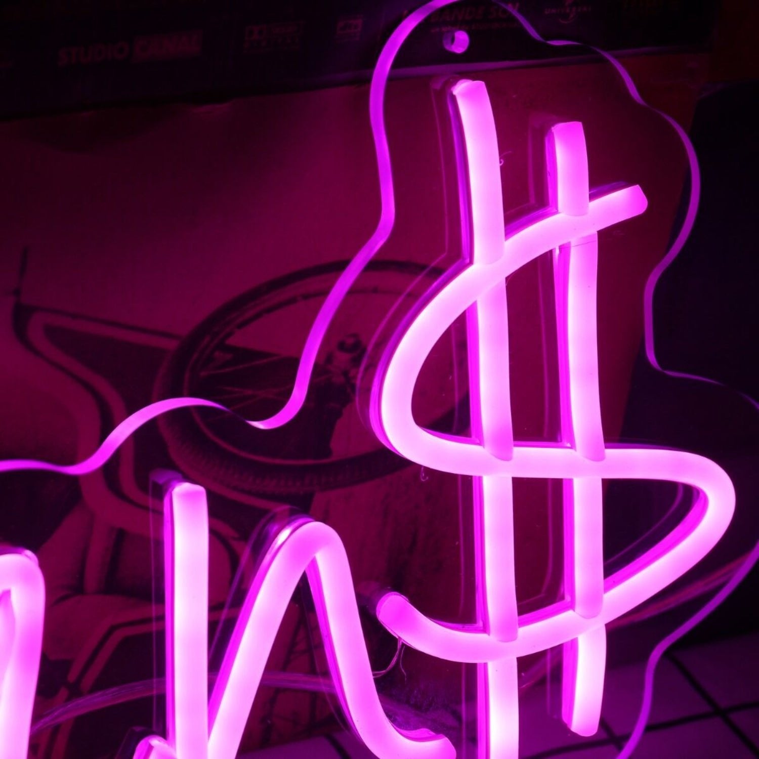 Bean Pink Led Neon Sign - Shineneon