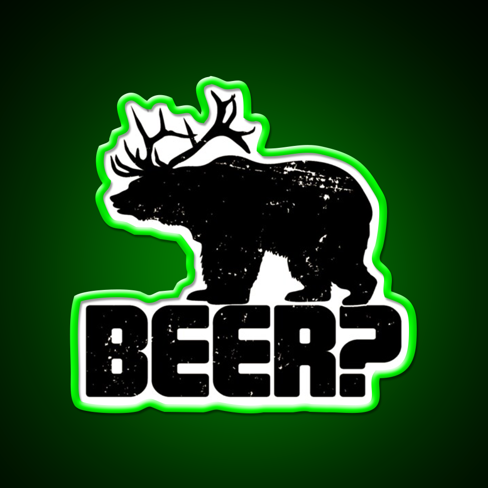 Bear Beer Bar Decor Led Neon Sign Rgb Color - LED neon sign view 8