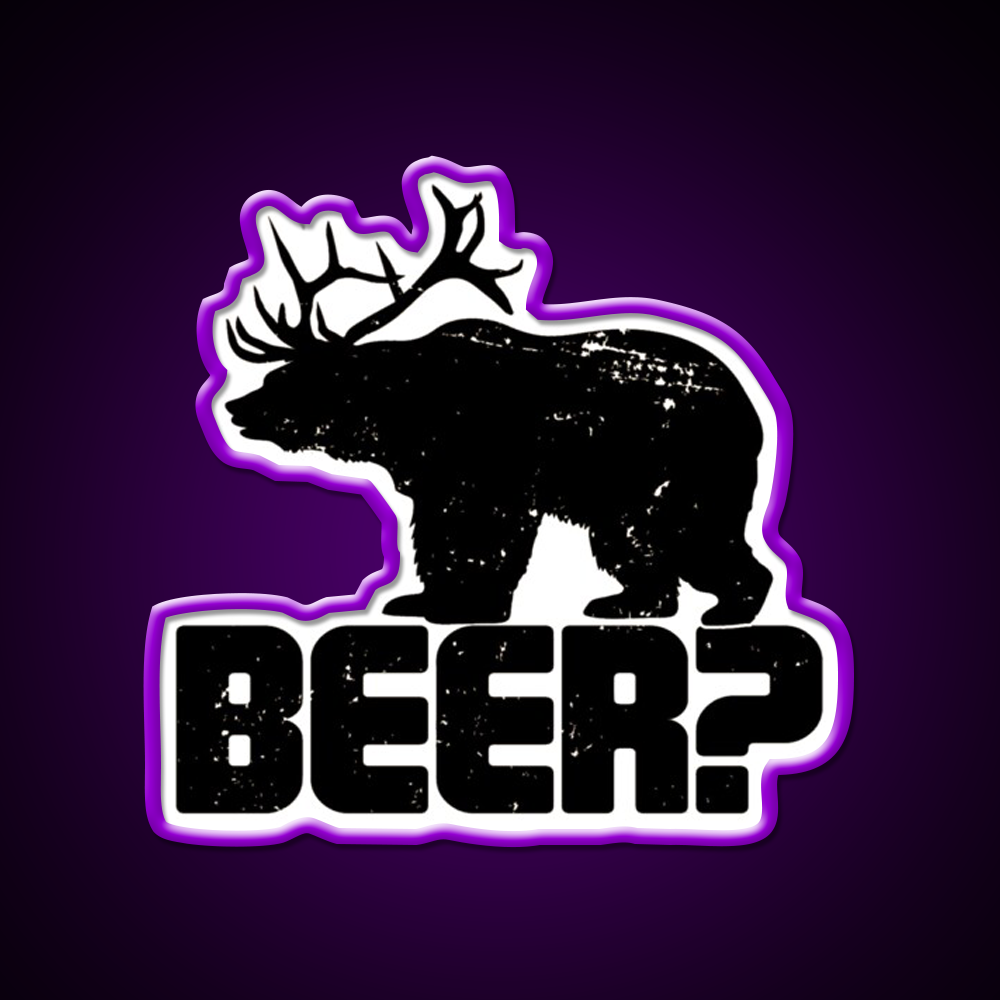 Bear Beer Bar Decor Led Neon Sign Rgb Color - LED neon sign view 9
