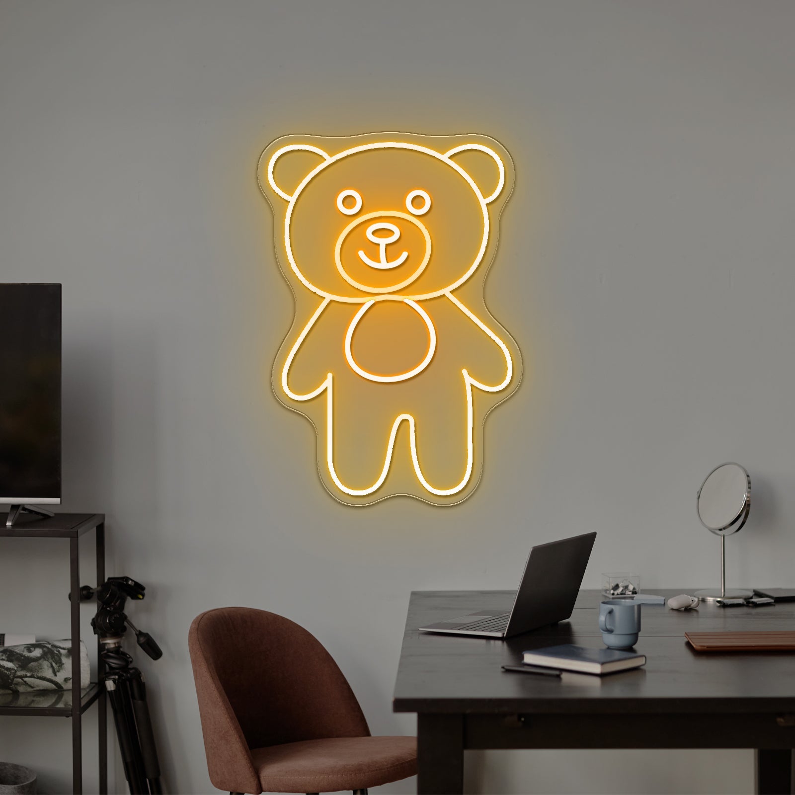 Bear Buddy Cute Led Neon Signs For Kid Bedroom - Shineneon