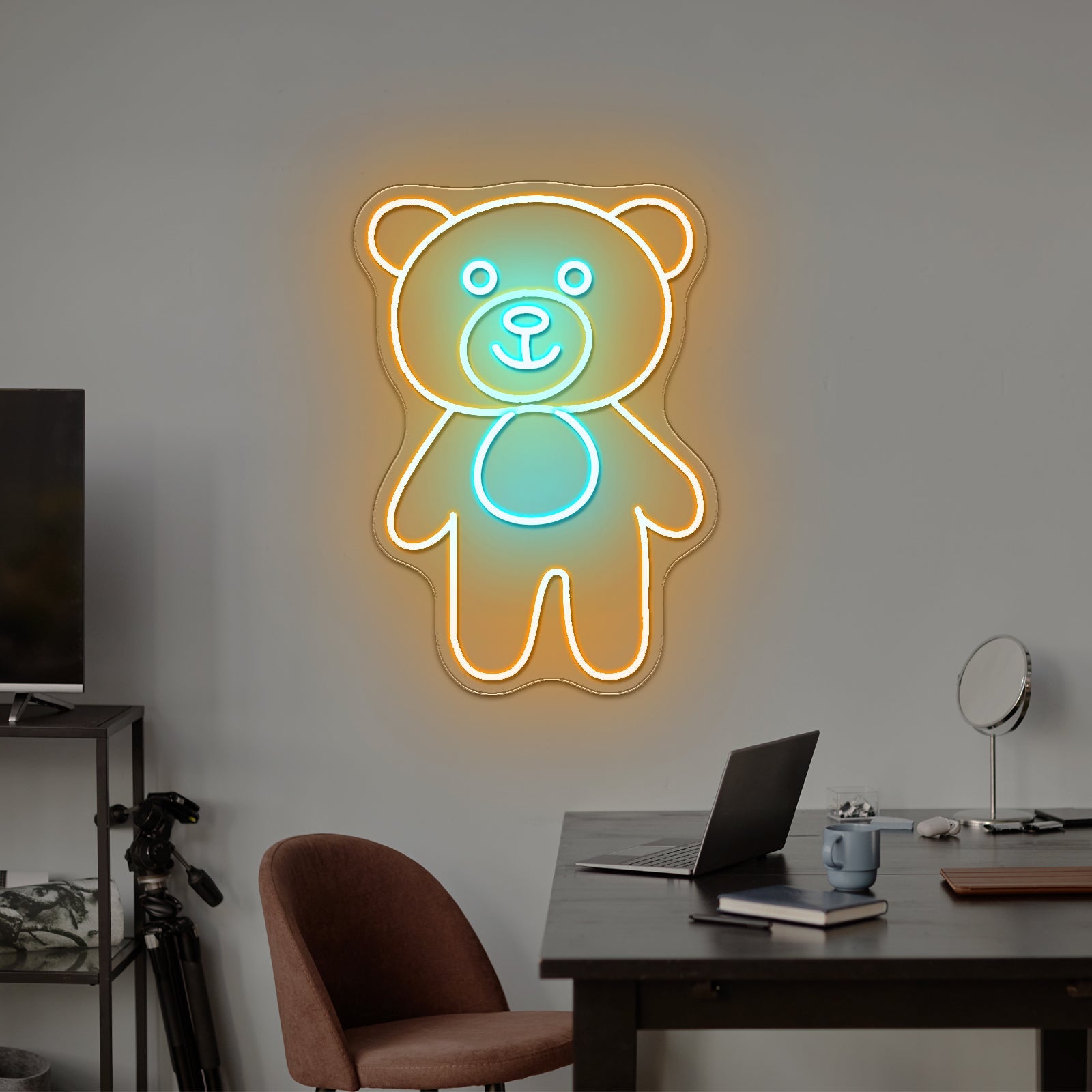 Bear Buddy Cute Led Neon Signs For Kid Bedroom - Shineneon