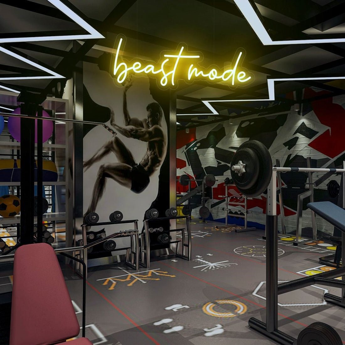Beast Mode Led Sign Business Neon Sign - Shineneon
