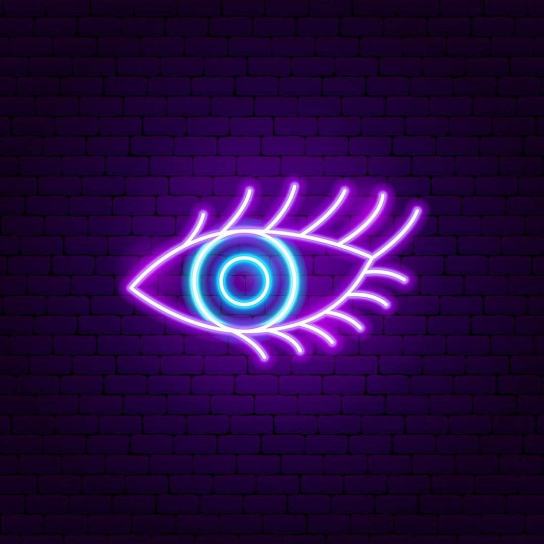 Beauty Eye Lashes Led Sign Business Neon Sign - Shineneon