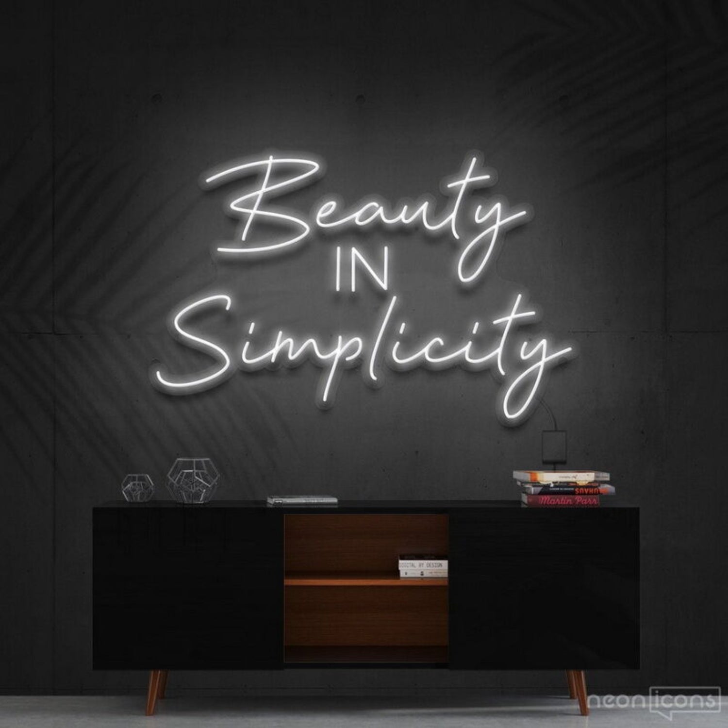 Beauty In Simplicity Led Neon Sign Felegant And Minimalistic Decor - Shineneon