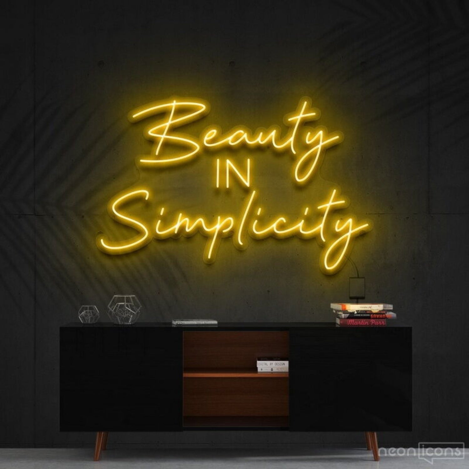 Beauty In Simplicity Led Neon Sign Felegant And Minimalistic Decor - Shineneon