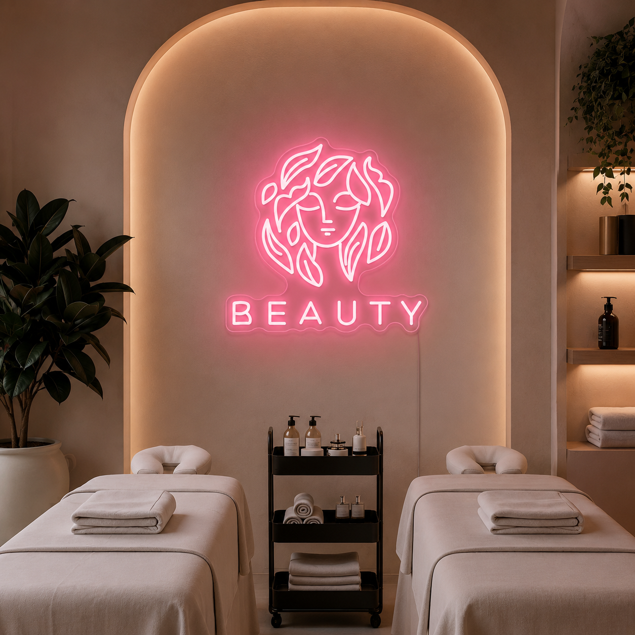 Beauty LED Neon Sign Wall Neon Sign - 01 Original Product Image