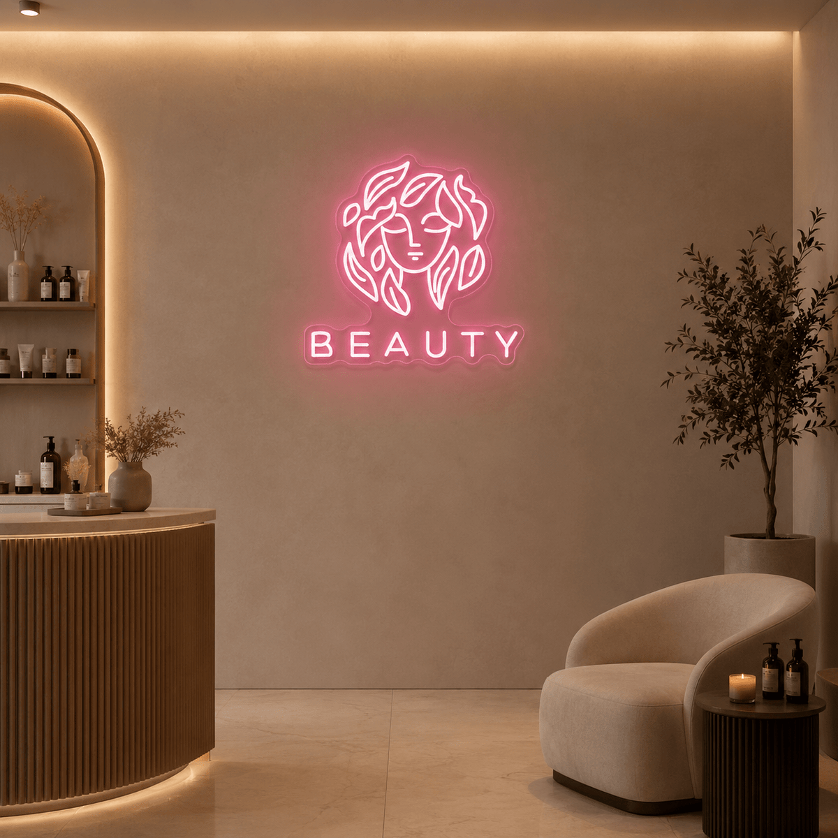 Beauty LED Neon Sign Wall Neon Sign - Shineneon