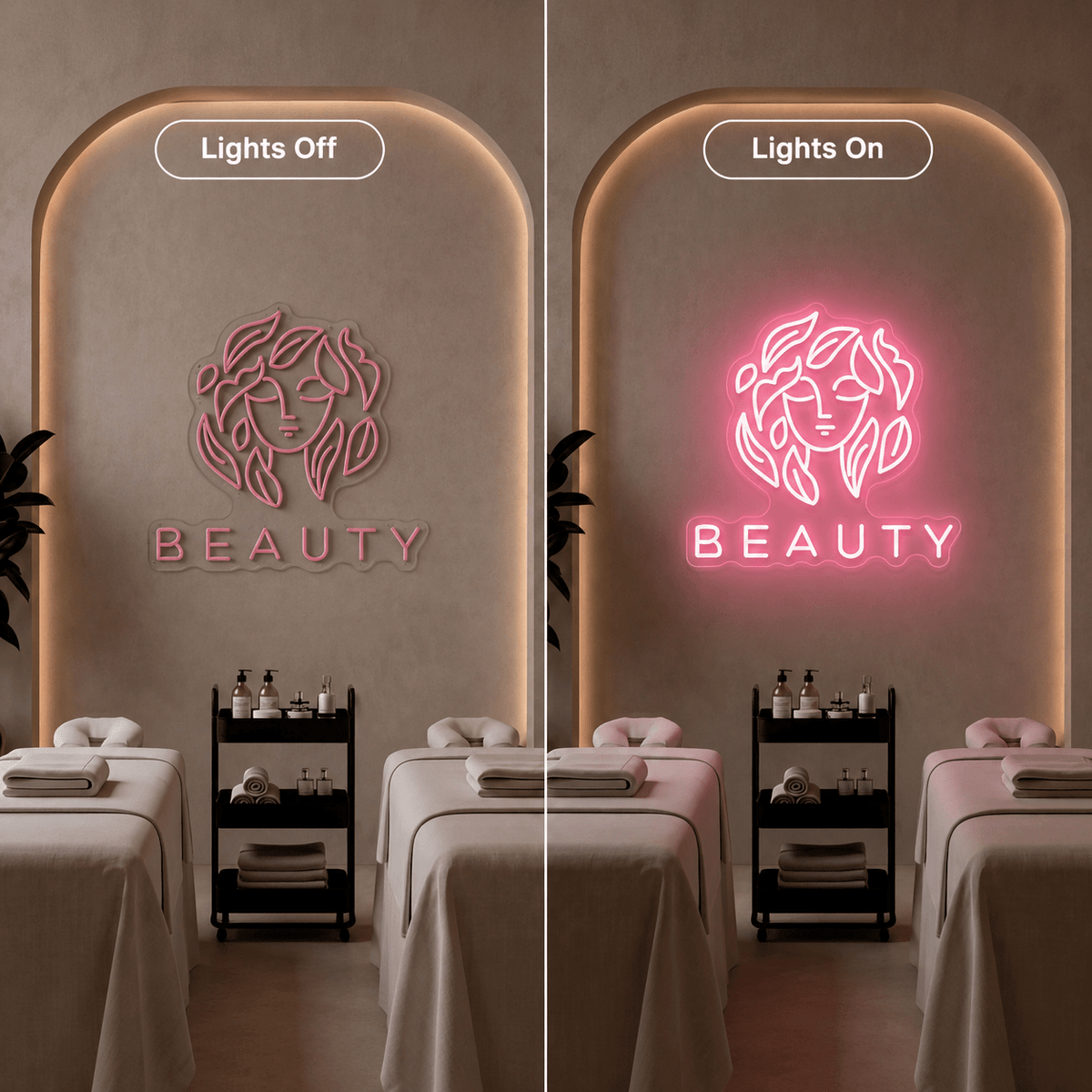 Beauty LED Neon Sign Wall Neon Sign - Shineneon