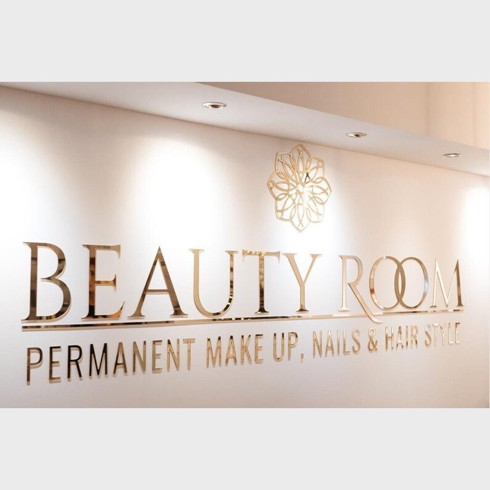 Beauty Room Big Logo 3D Backlit Channel Letters Led Light Sign - Shineneon