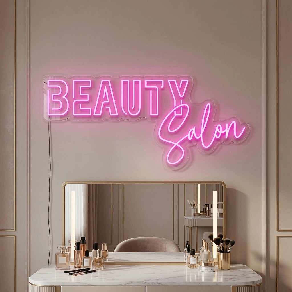 Beauty Salon LED Neon Sign Home Wall Art - 02 High-Converting Product Image