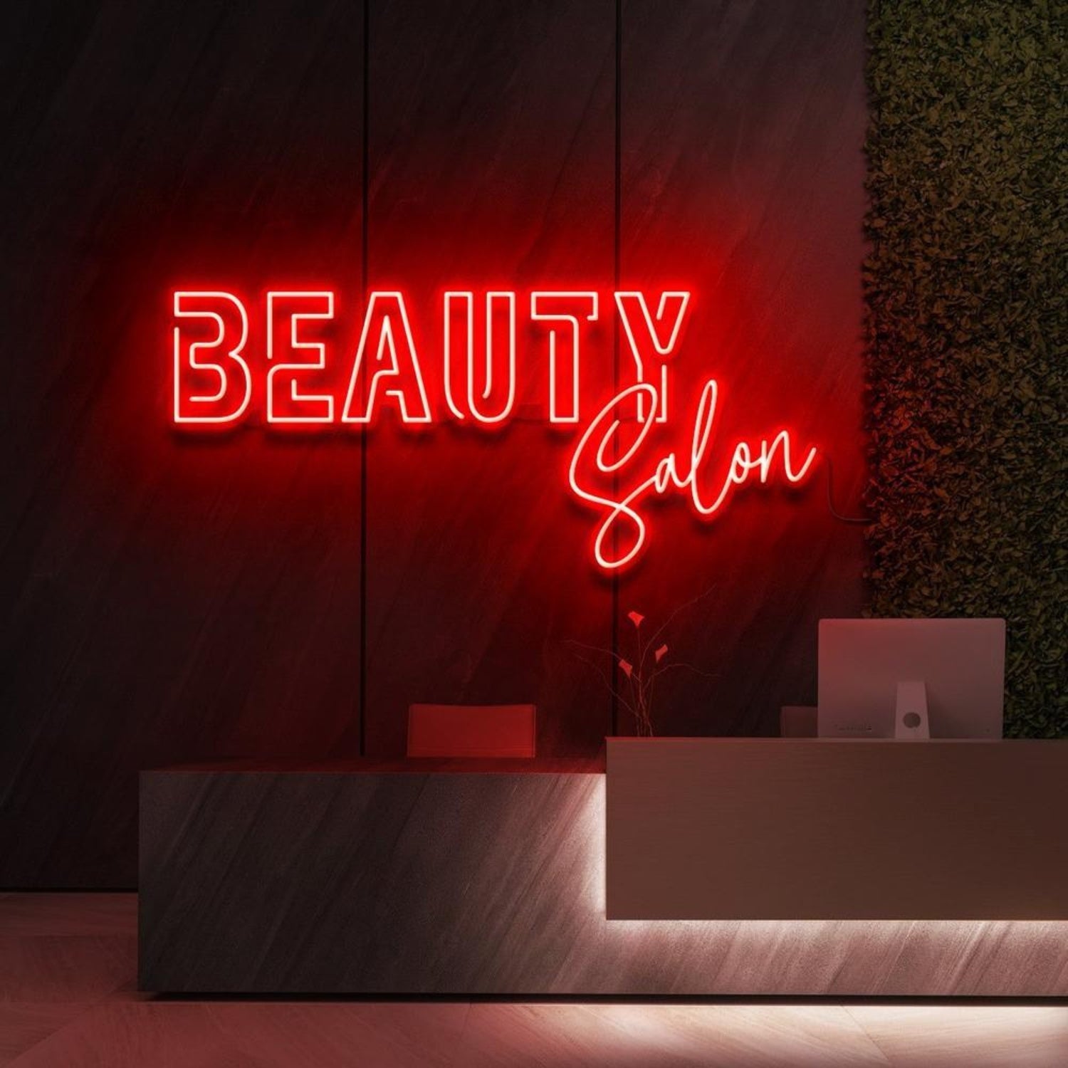Beauty Salon Pink Glow Led Neon Sign For Spa Wall Decor | Shineneon