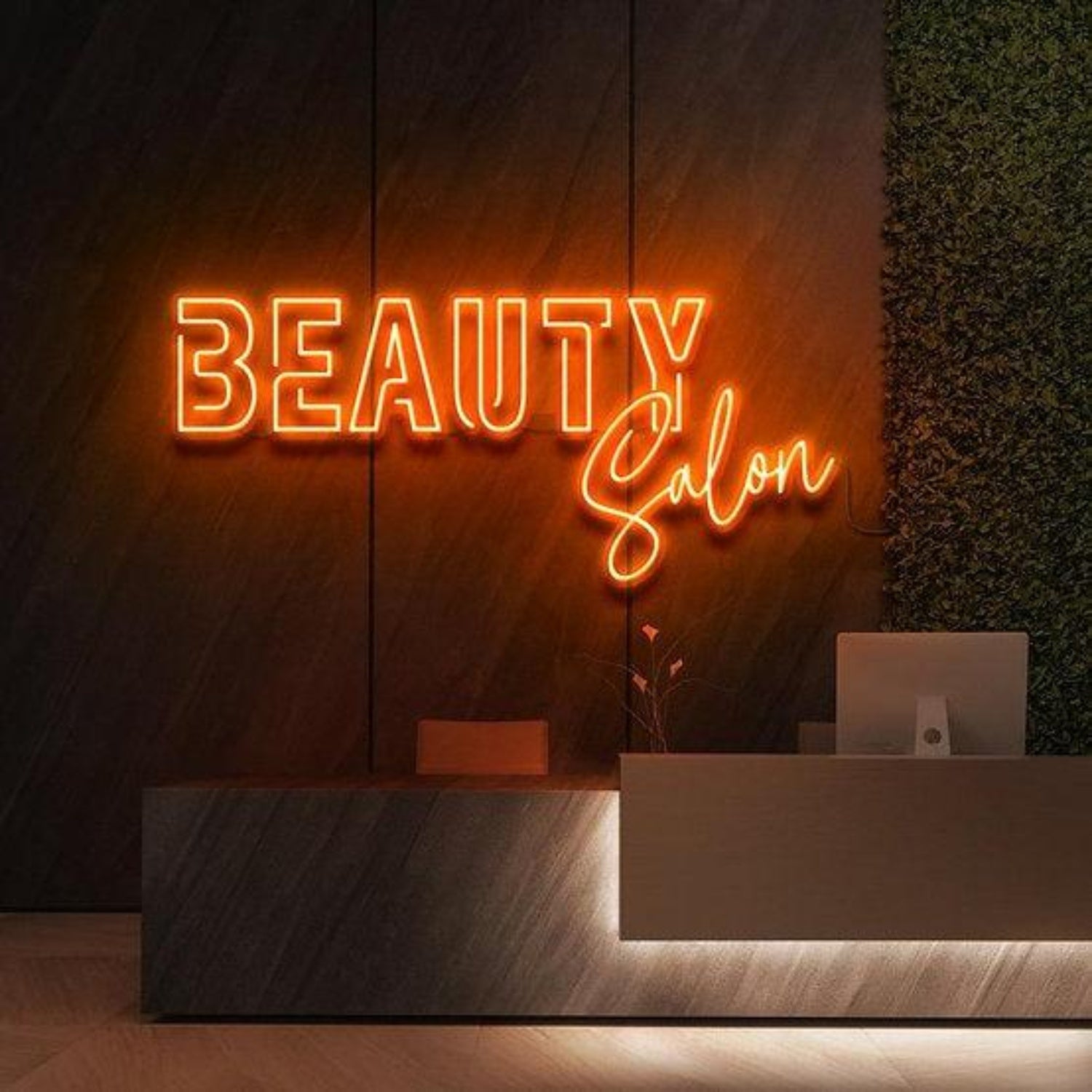 Beauty Salon Pink Glow Led Neon Sign For Spa Wall Decor | Shineneon