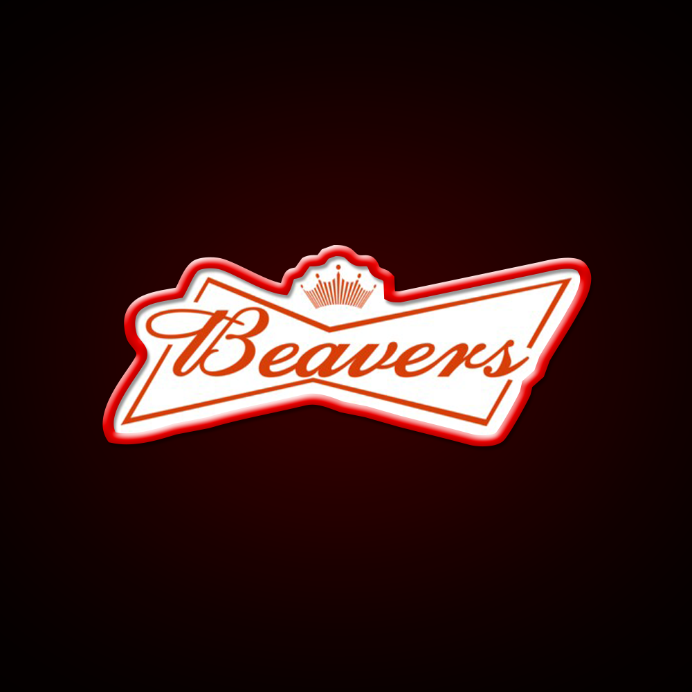 Beavers Beer Bar Decor Led Neon Sign Rgb Color - LED neon sign view 10