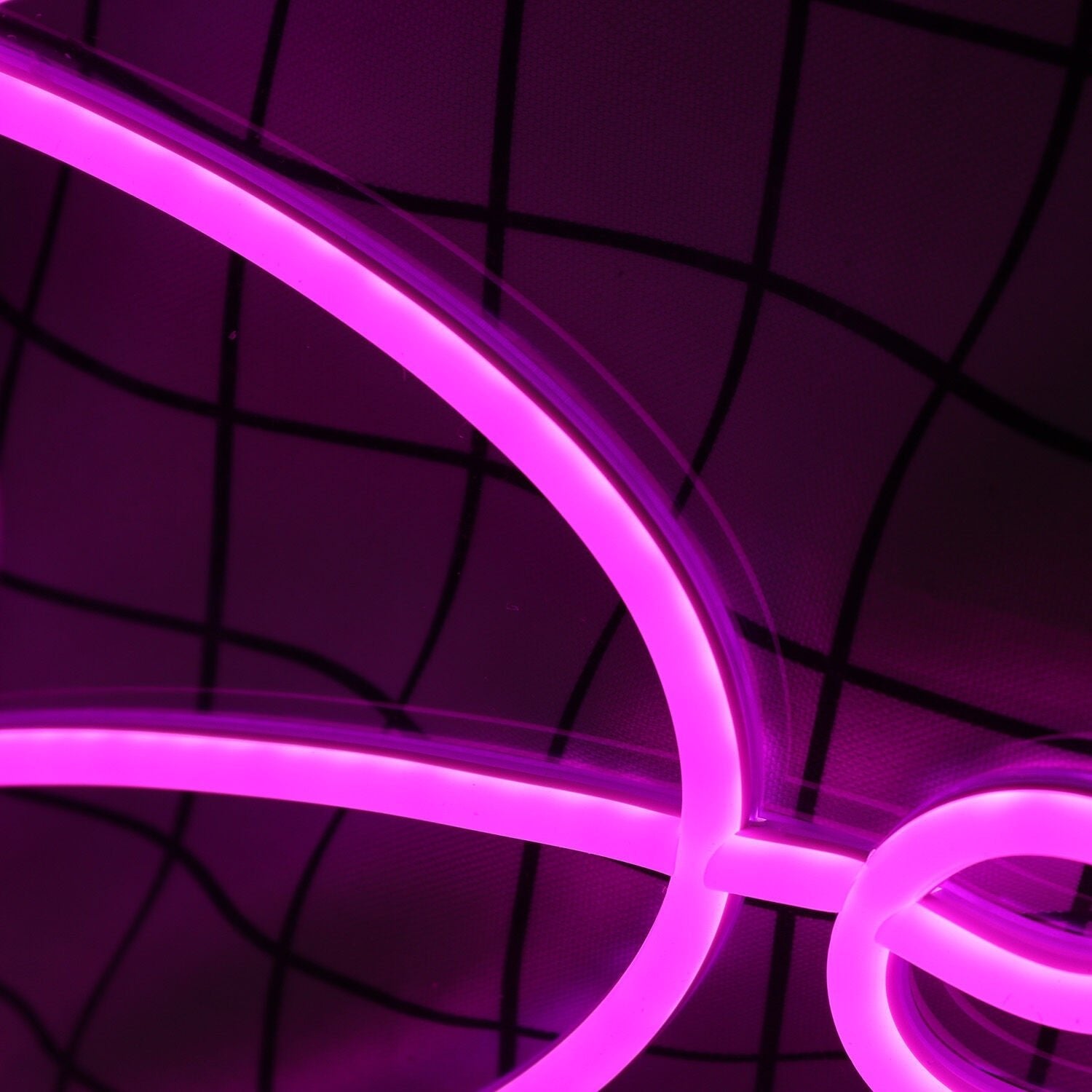 Bed Of Nails Purple Led Neon Sign - Shineneon