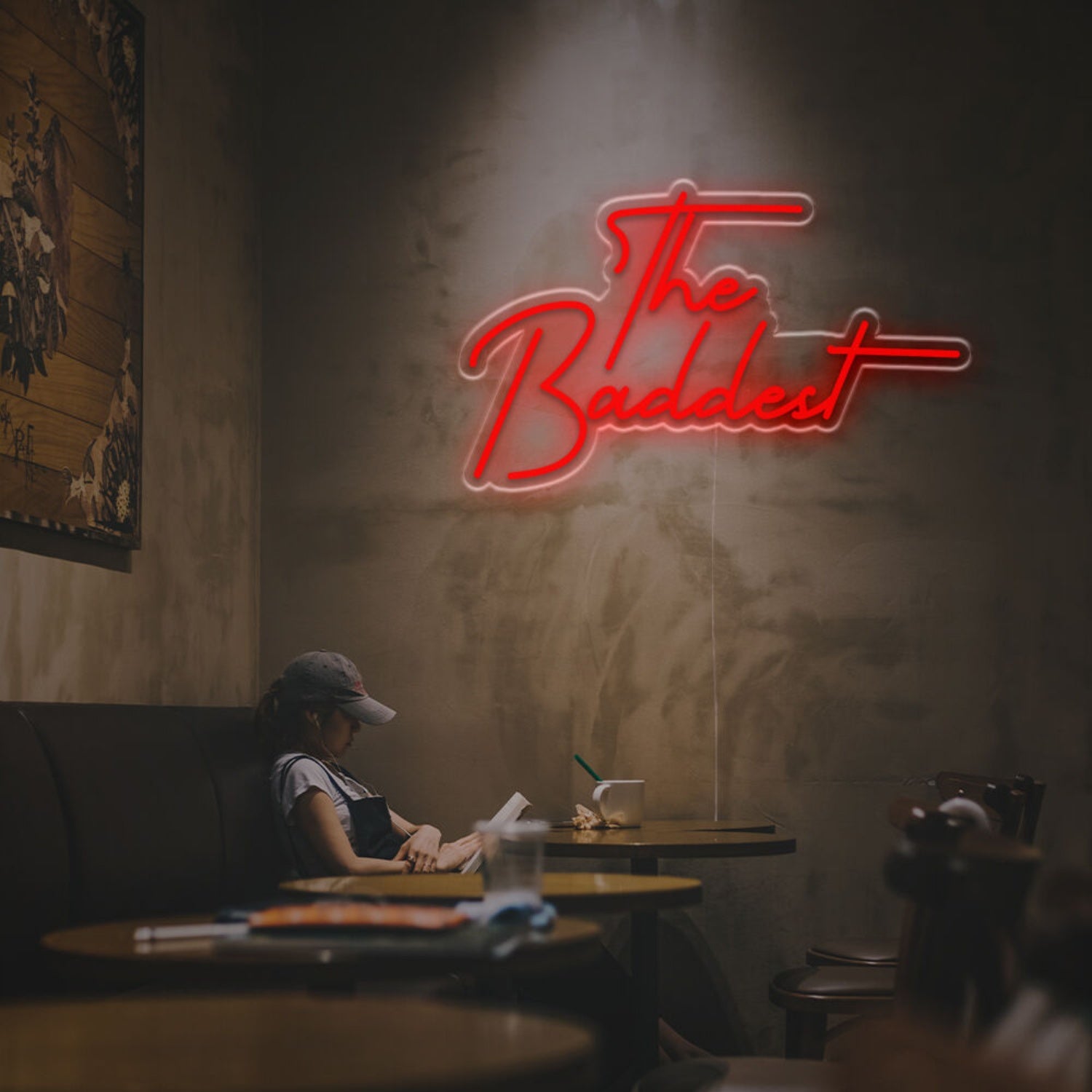 Bedroom Office Or Gaming Space With The Baddest Led Neon Sign | Shineneon